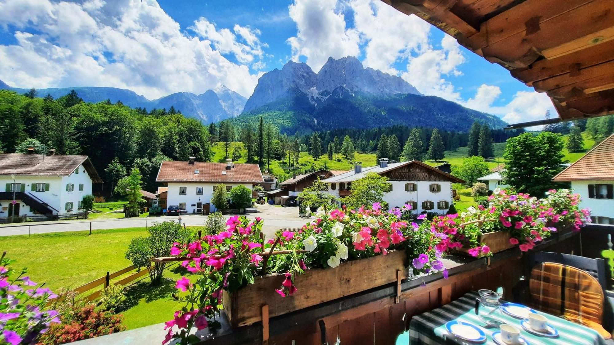 Ferienwohnung Alpspitze Grainau Bagian luar foto
