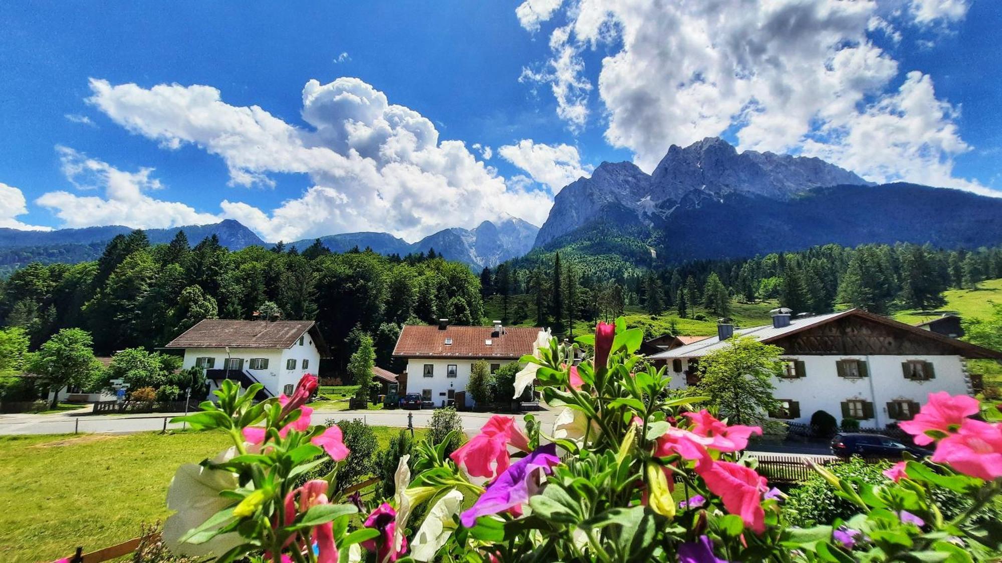 Ferienwohnung Alpspitze Grainau Bagian luar foto