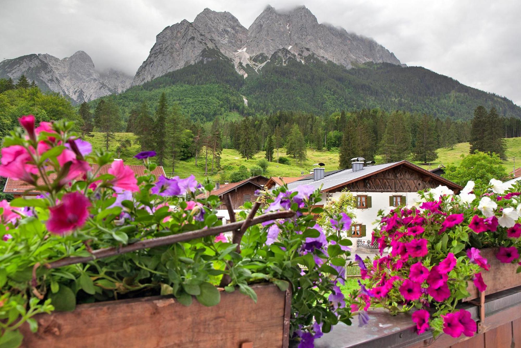 Ferienwohnung Alpspitze Grainau Bagian luar foto